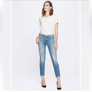 MOTHER "The Flirt" Jeans in Cold Feet Size 28